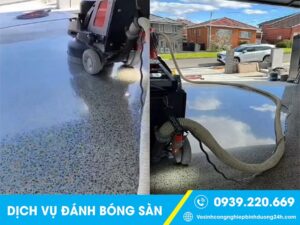 Thi công đánh bóng sàn giá rẻ tại Thanh Hóa