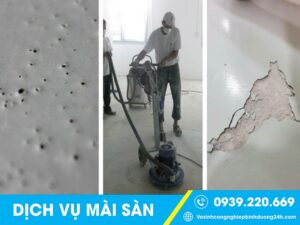 Dịch vụ mài sàn nhà xưởng tại Đồng Nai giá rẻ