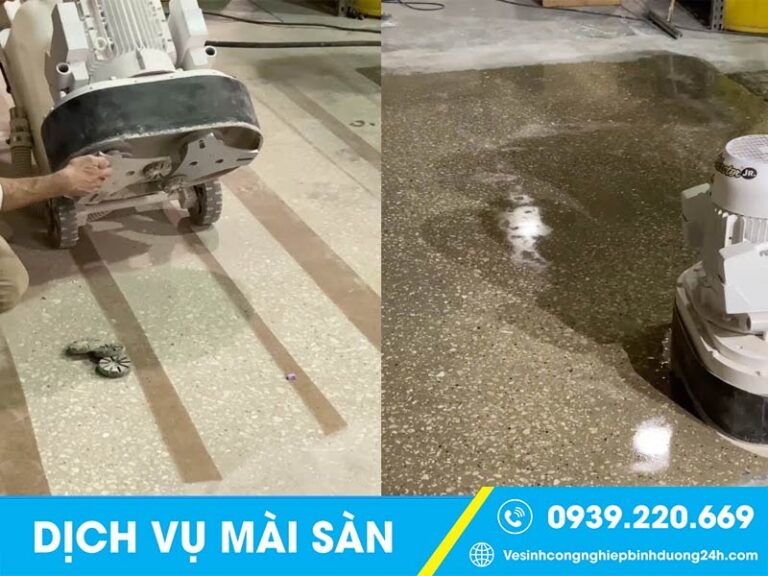 Clean Up - Dịch vụ mài sàn bê tông tại Hà Tĩnh uy tín, giá rẻ
