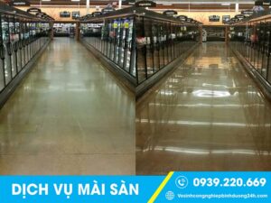 Thi công mài sàn giá rẻ tại Nghệ An