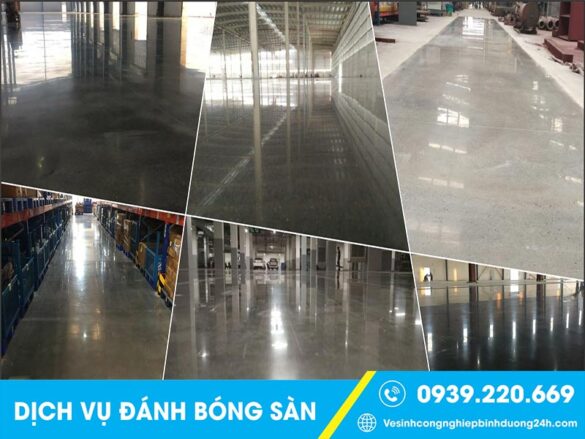 Thi công đánh bóng sàn tại An Giang giá rẻ, uy tín top 1