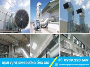 Công Ty vệ sinh hệ thống ống gió nhà xưởng giá rẻ tại Nghệ An