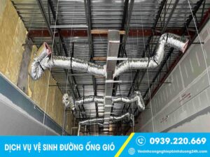 Công ty vệ sinh hệ thống ống gió nhà xưởng giá rẻ tại Bình Phước