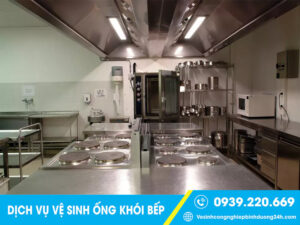 Clean Up - Dịch vụ vệ sinh ống khói bếp nhà hàng, quán ăn tại Quận 11 