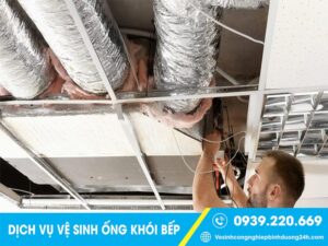 Clean Up - Dịch vụ vệ sinh ống khói bếp tại Quận 12
