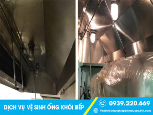 Dịch vụ vệ sinh ống khói bếp giá rẻ tại Trảng Bom