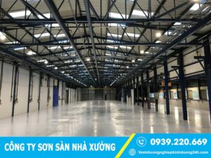 Clean Up - Công ty sơn sàn nhà xưởng tại Bình Dương Uy tín, Chuyên nghiệp