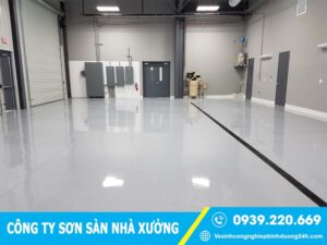 Clean Up tư vấn gói sơn sàn nhà xưởng phù hợp, tối ưu chi phí