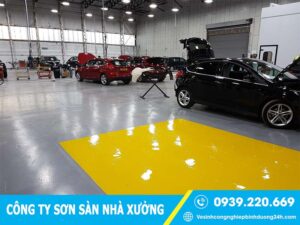 Tham khảo đơn vị thi công sơn sàn nhà xưởng Hà Nam uy tín, chất lượng