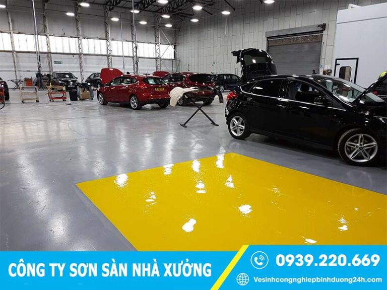 Tham khảo đơn vị thi công sơn sàn nhà xưởng Hà Nam uy tín, chất lượng