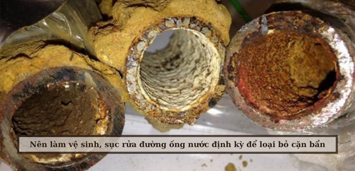 vệ sinh đường ống nước sinh hoạt ở Bình Dương