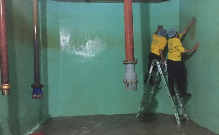 Dịch vụ vệ sinh bồn nước ở Bình Dương