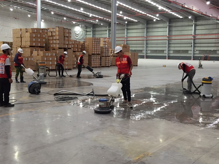 Dịch vụ vệ sinh nhà kho ở Bình Dương