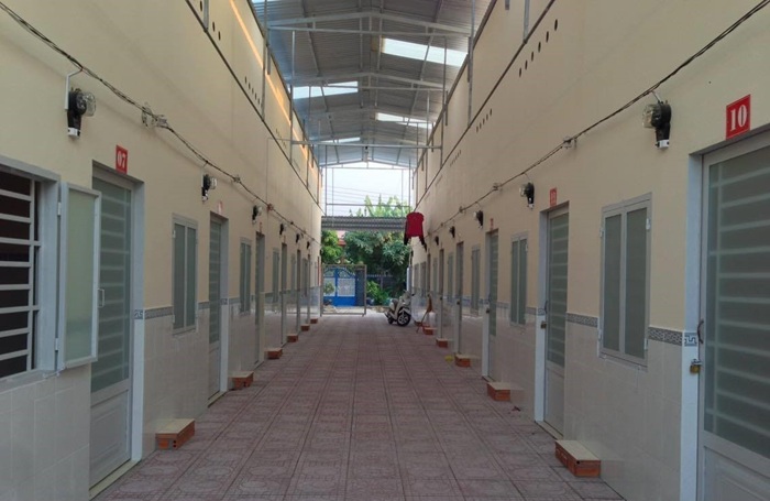 vệ sinh phòng trọ ở Bình Dương