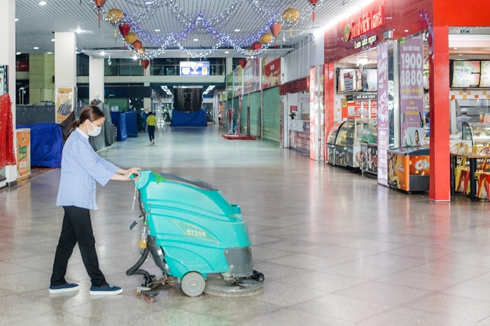dịch vụ vệ sinh tòa nhà ở Bình Dương