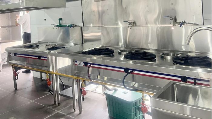 Cách vệ sinh bếp gas công nghiệp
