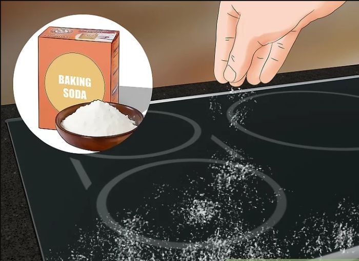 Cách làm sạch bếp hiệu quả với baking soda